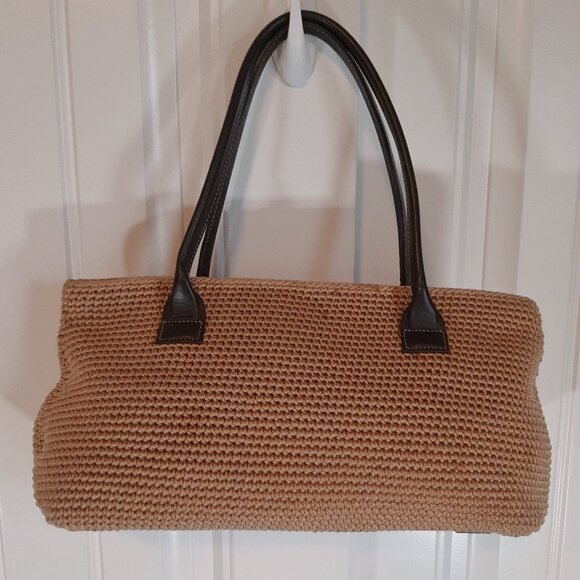 The Sak X Elliott Lucca Woven Nylon & Leather Trim Shoulder Bag - Picture 9 of 16